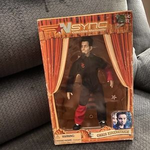 NSYNC Living Toyz Chris Kirkpatrick Collectible Marionette 10” Figure Unopened